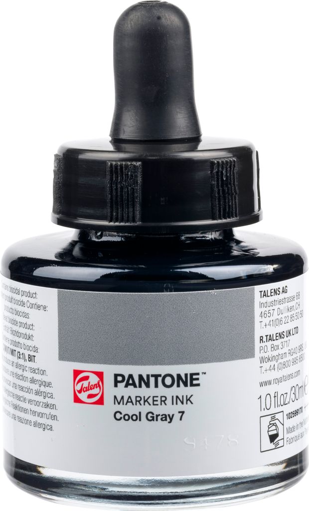 Talens | Pantone Marker-Tinte 30 ml Cool Gray 7