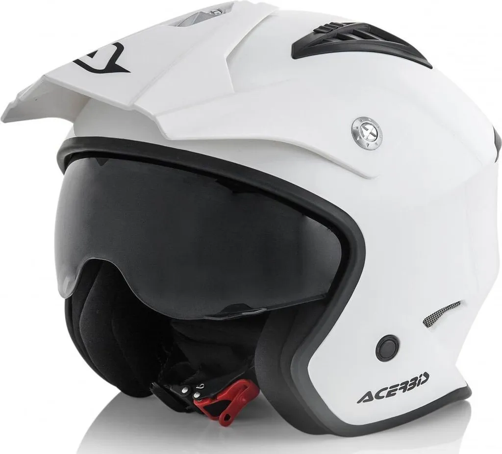 Casque jet Acerbis Aria avec large visière et intérieur respirant - XS