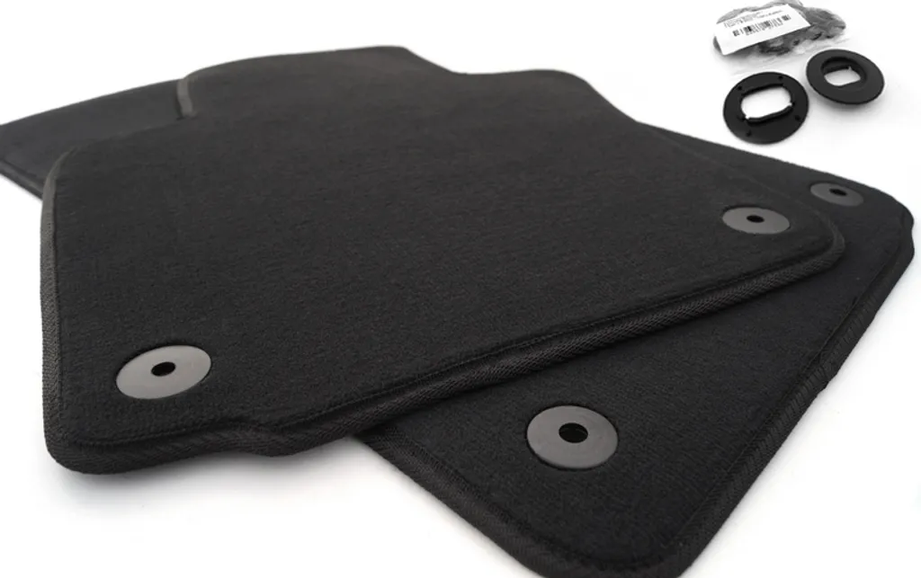 Tappetini Skoda Octavia II 1Z Velours Anteriori - Comfort Nero Premium