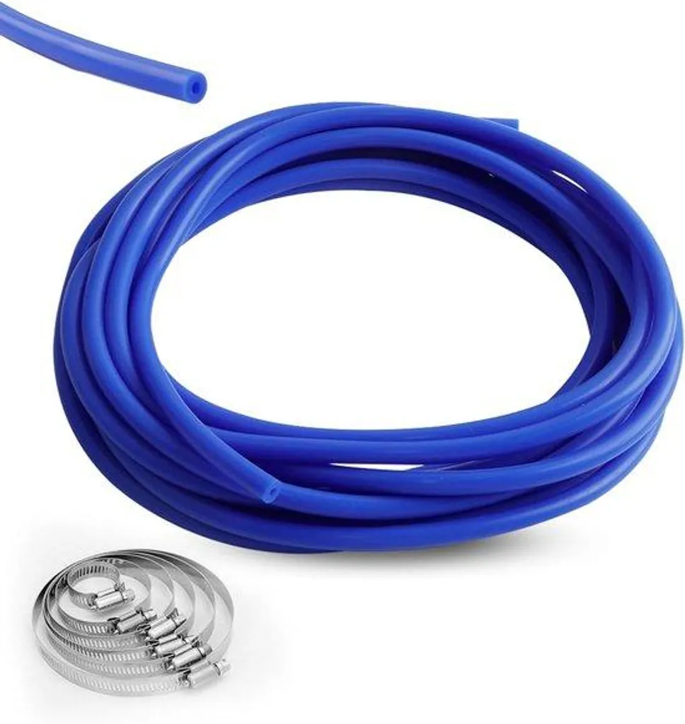 Tuyau de dépression silicone bleu 6m : stoppez les fuites de vide auto