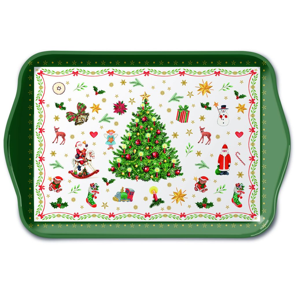 Ambiente Dienblad Christmas Evergreen
