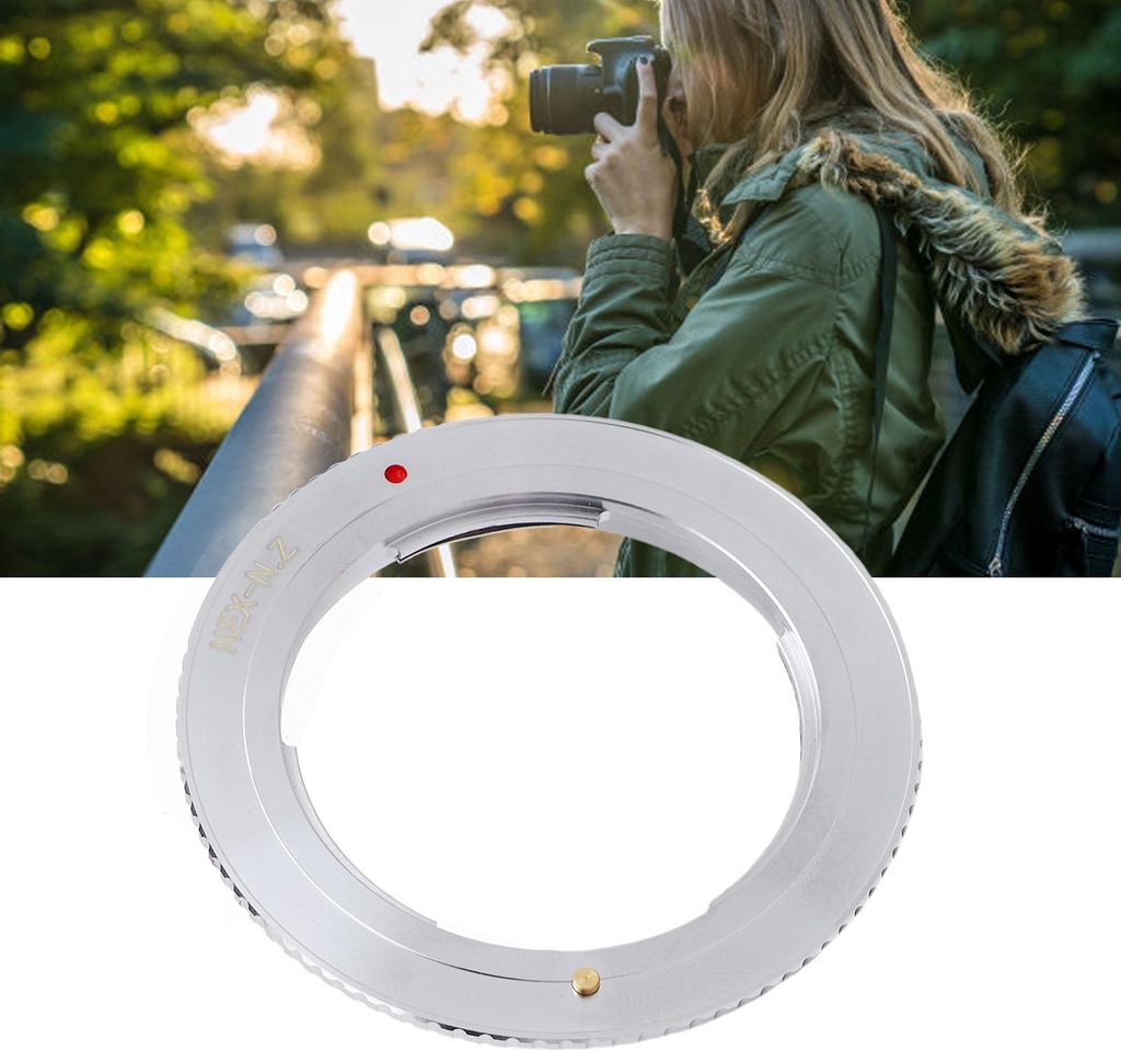 Objektiv-Mount-Adapterring, passend für NIKON Z5II Z6 Z7 Z50 Z5 Z6II Z6III Kameras, 1:1 Design, Autofokus
