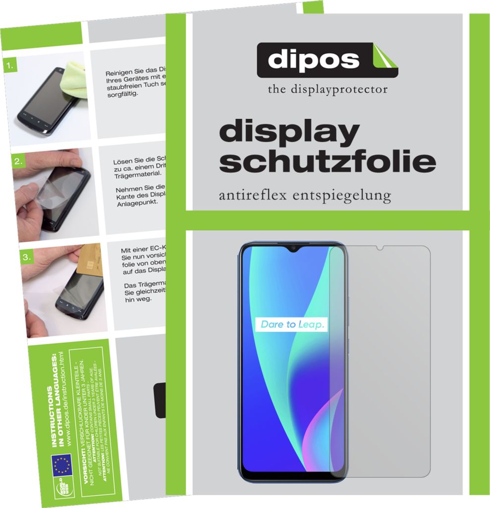 5x Schutzfolie für Oppo Realme C3 Display Folie matt Displayschutzfolie