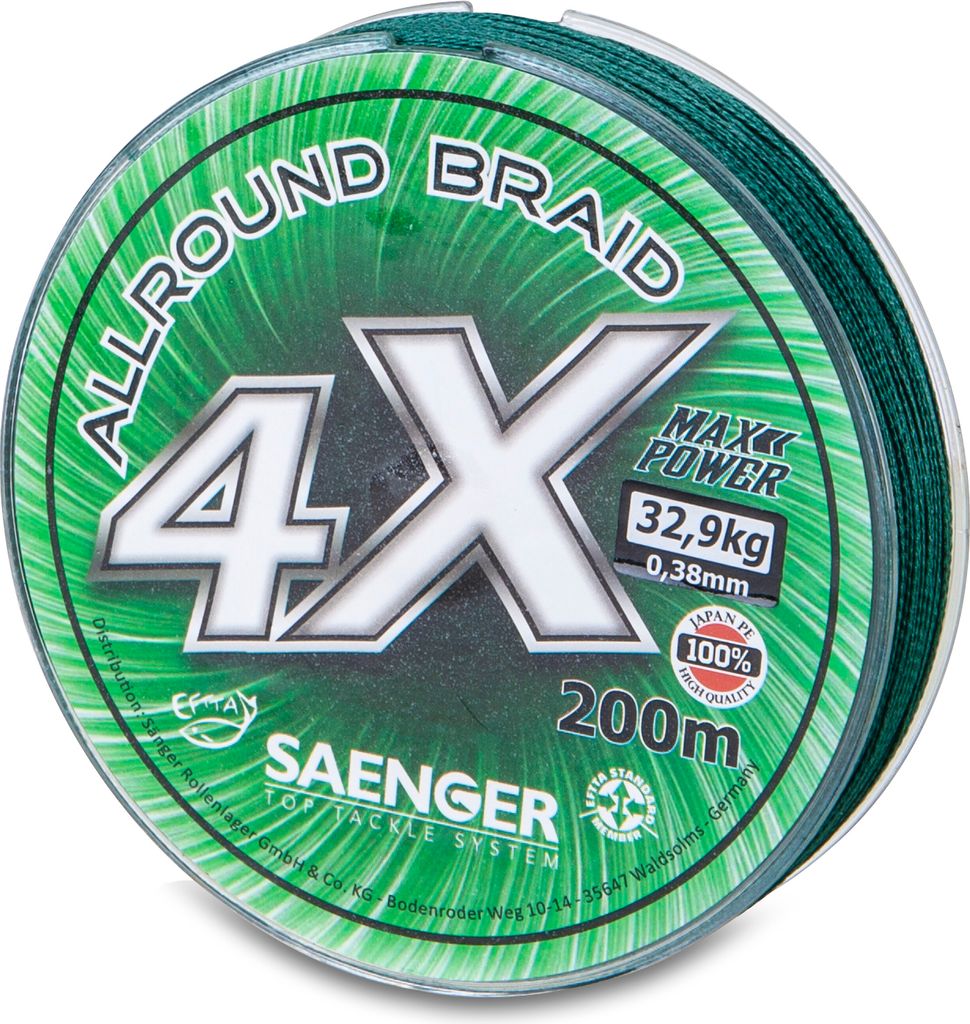 SAENGER 4 X Allround Braid 200m