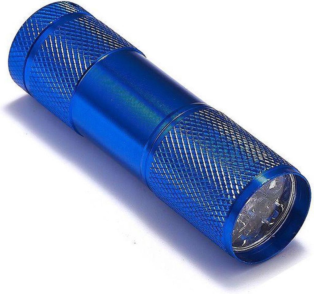 Go Go Gadget – Mini-Taschenlampe – 9 LEDs – Aluminium – Produktbild 