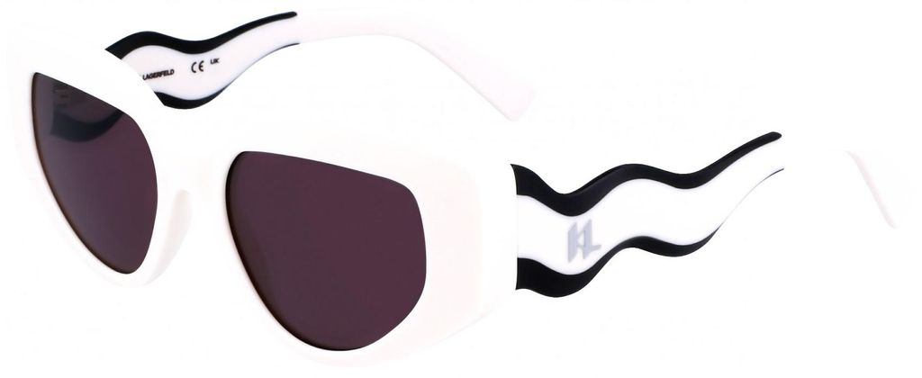Karl Lagerfeld KL6144S MATTE WHITE 50/18/140 Uni Sonnenbrillen