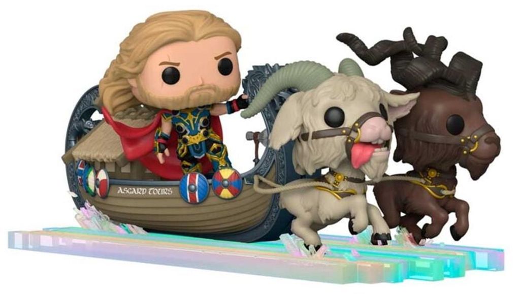 Figurka POP! Marvel, Thor: Láska a hrom, Thor, loď ve tvaru Obrázek produktu 