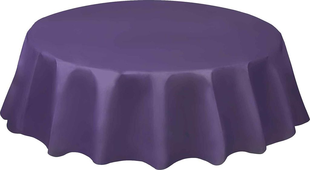 PVC Tischdecke Vera lila 2,13m Produktbild 