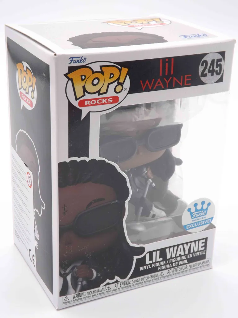 Figurine en vinyle Lil Wayne 245 Exclusive Funko Pop décoration rap