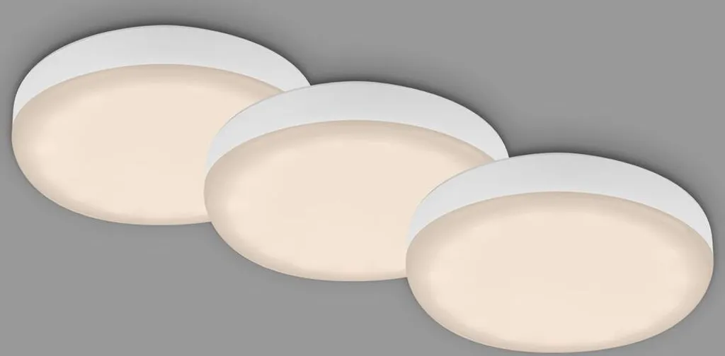HOMEOW Set di 20 Faretti LED da Incasso per Cartongesso Dimmerabili, 7W 600LM Faretti LED