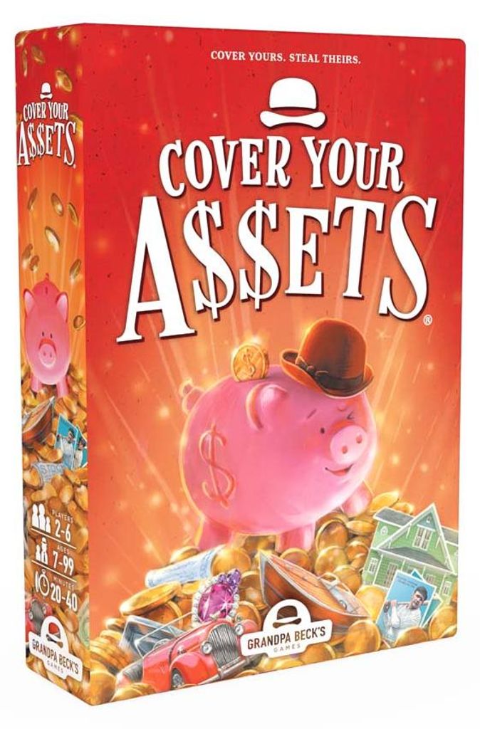 Cover Your Assets – gra karciana – wydanie angielskie Zdjęcie produktu 