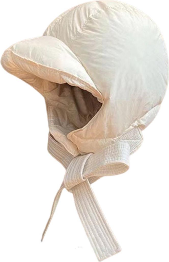 Wintermütze für Damen, vollständig schützend, winddicht, dick, mit Schnürriemen, gepolstert, Lei Feng-Mütze, kaltes Wetter, Outdoor-Aktivitä...