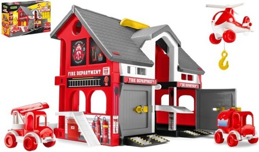 WADER Spielhaus Feuerwache 25410 54107
