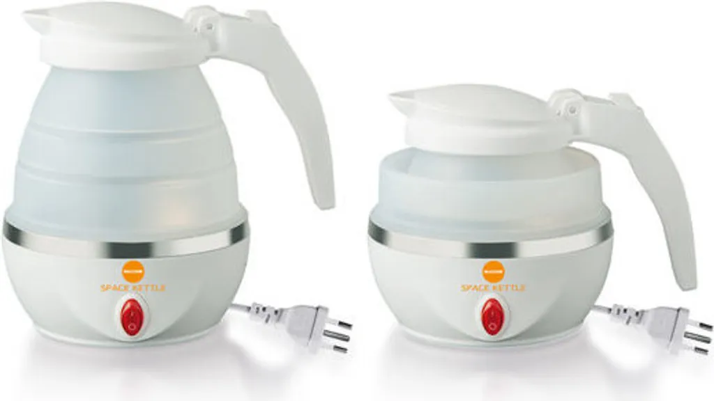 Bouilloire Pliable 0,8L Blanche Macom : Ultra Compacte et Rapide 1100W - 4