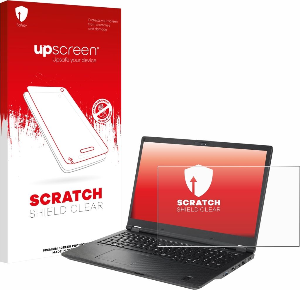 upscreen Schutzfolie für Fujitsu Lifebook U7511 Displayschutz Displayschutzfolie Folie Klar Transparent