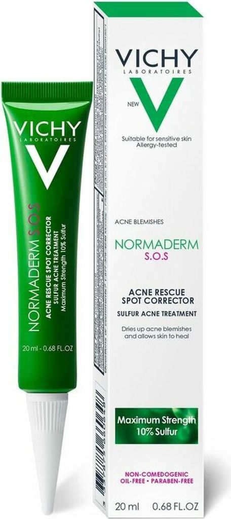 Vichy Normaderm Anti-Pickel Sulfur Paste 20 ml Produktbild 