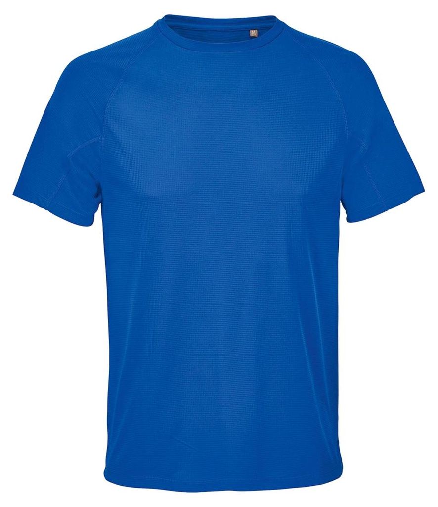 SOLS - "Performance" T-Shirt für Herren/Damen Uni, Ripstop-Gewebe PC8266 (XS) (Königsblau)