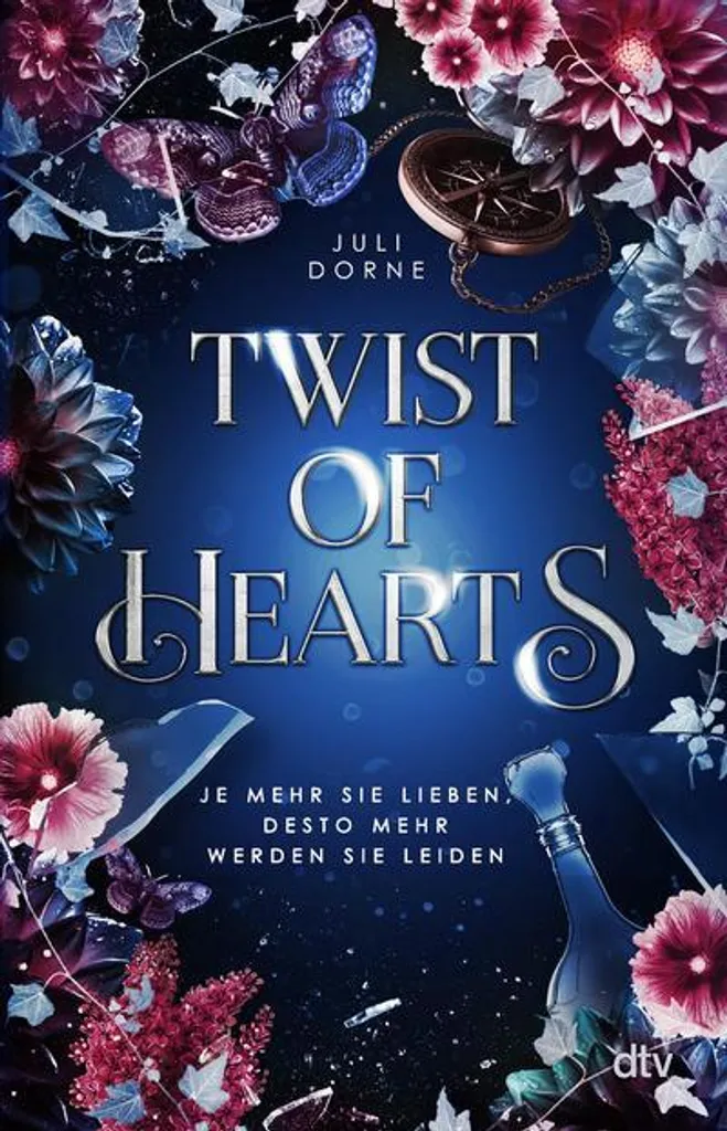 Twist of Hearts Boucles d'Oreilles Dormeuses pour Mariage et Soirée Chic