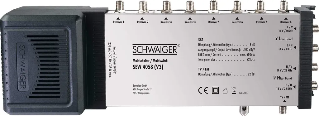 Solution Distribution Satellite pour Maison avec 8 Prises TV Indépendantes - 16