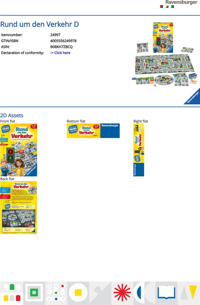 Ravensburger Intorno Al Traffico – Gioco Educativo Per Bambini Dai 5 Anni – 2-4 Giocatori – Impara Le Regole Stradali - 2