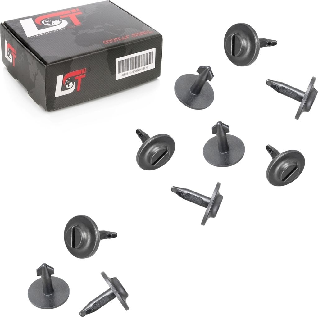 10x Unterfahrschutz Motorschutz Clip Klemmstift für VW PASSAT 3B