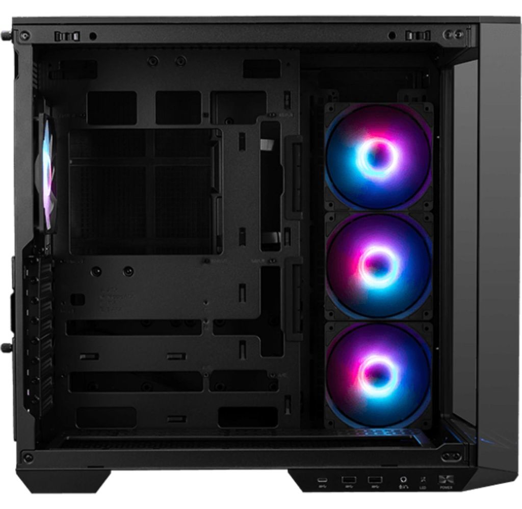 MSI MAG Pano 100R PZ Midi Tower Schwarz Produktbild 