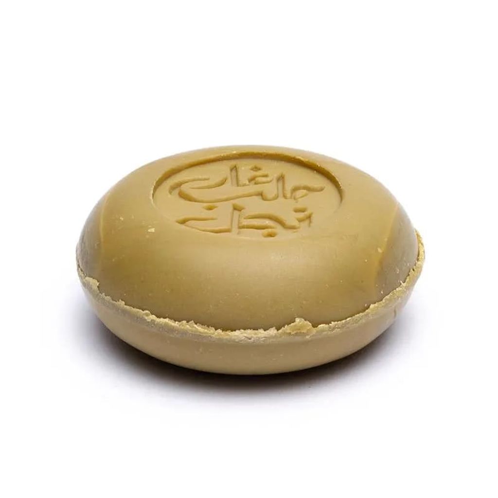 Savon d'Alep Najel à la rose de Damas biologique -- 100 g Image du produit 