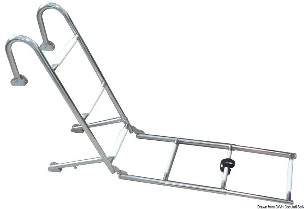 Échelle 6 marches p. 48.443.40/41 pour bateau | Accès inox robuste
