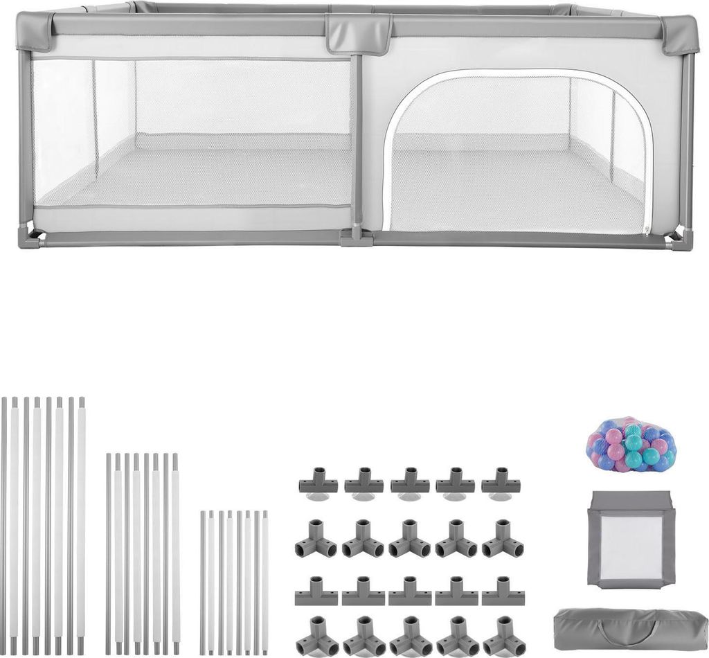 SucceBuy Grand parc pour bébé, 200 x 149 cm, aire de jeu Image du produit 