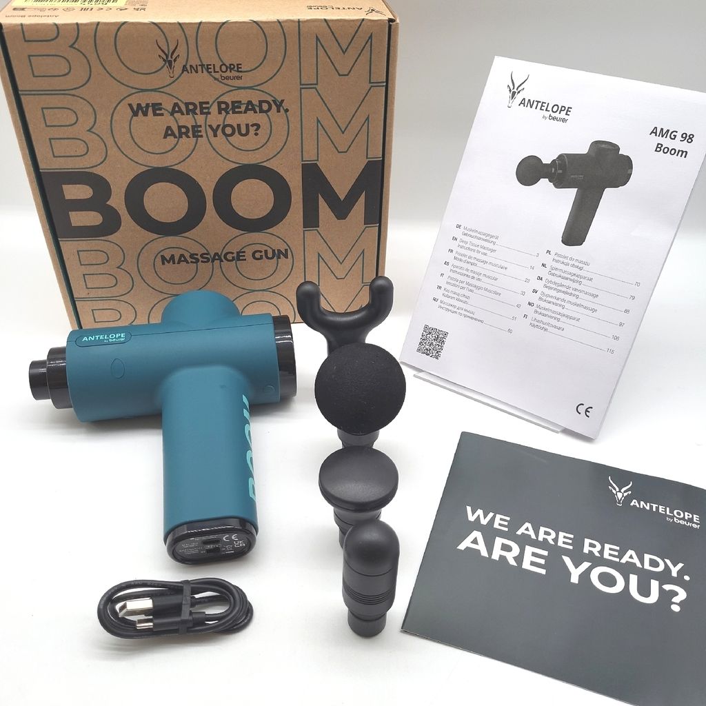 Antelope by Beurer BOOM Massagepistole kompakte Massage Gun Produktbild 