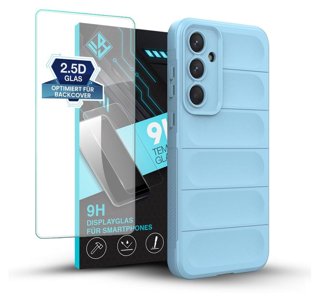Handy Hülle für Samsung Galaxy A35 5G mit 9H Displayglas Produktbild 