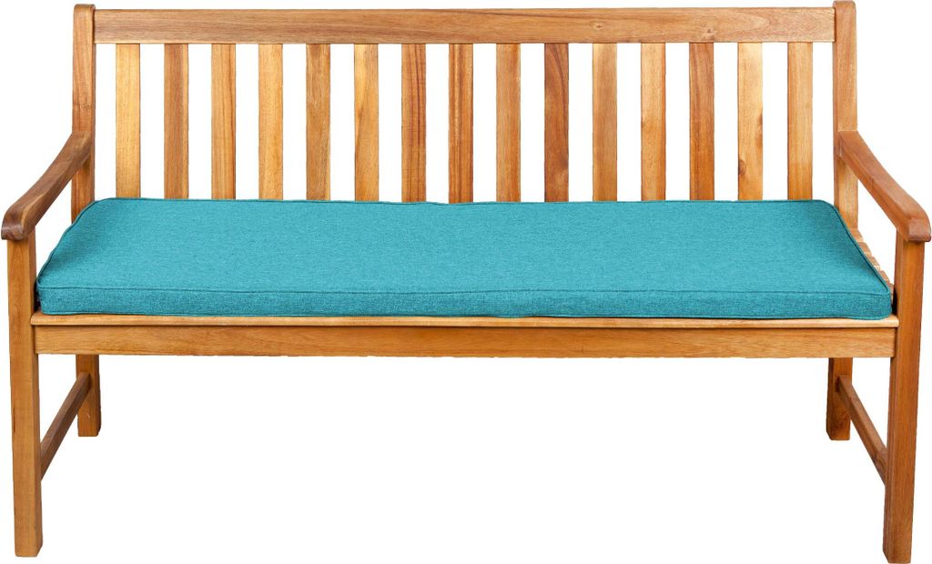 Sitzkissen für Bank, Gartenschaukeln, Sitz, glatt. FK5 (170x60x5, Himmelblau)