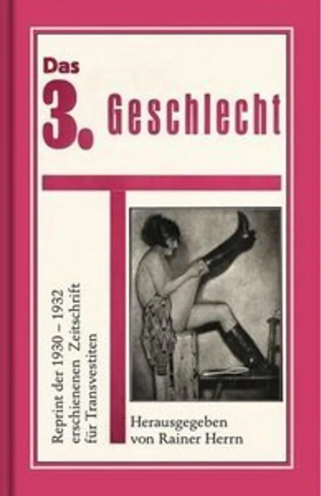 Ouvrage Historique Das 3. Geschlecht : Analyse du Transvestisme