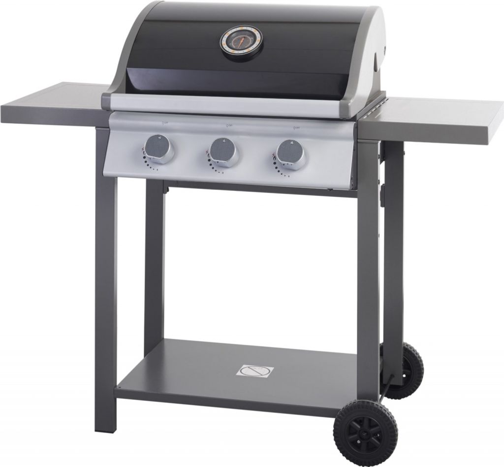 DANGRILL FRIGG 300 OS, 9,9 W, Grill, Gas, 1 Zone(n), Piezo, Edelstahl-Brennersystem