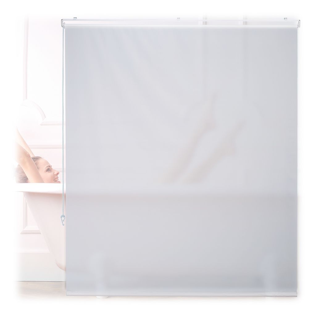 Store de douche Relaxdays, 140 x 240 cm, store à cordon Image du produit 