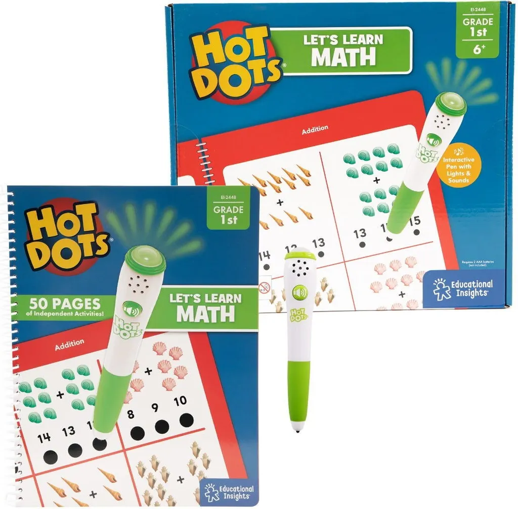 Hot Dots Mathématiques : Kit d'apprentissage interactif sans écran 50 ex - 8
