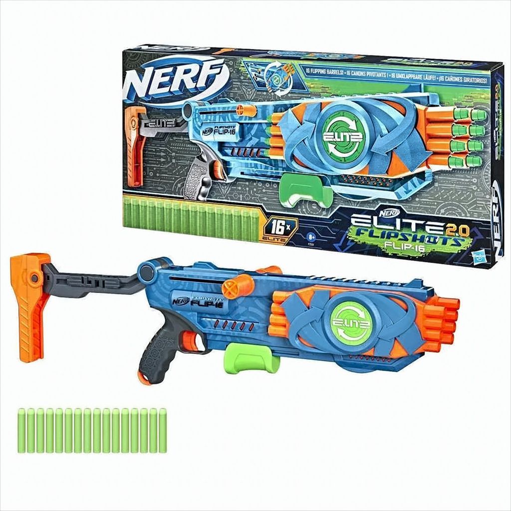 Hasbro Nerf Elite 2.0 Flipshots Flip-16 Blaster Produktbild 