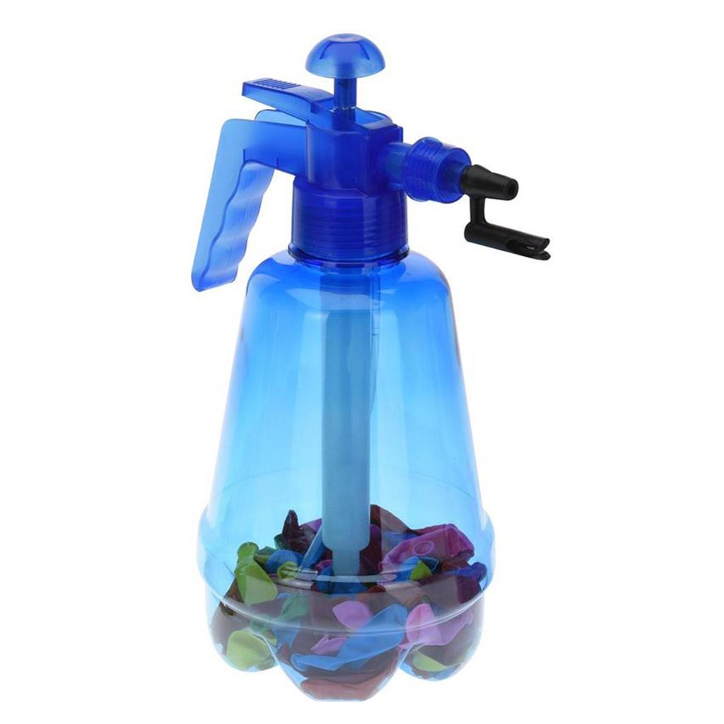 pumpa na vodné bomby 1,7 l + balóniky (100 ks) mix farieb Obrázok produktu 