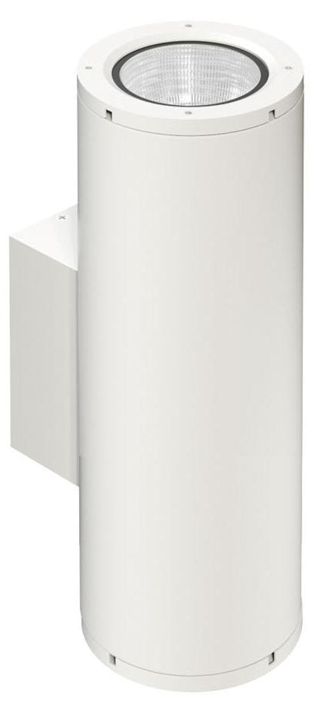 Sunset XL Dual-LED-Wandleuchte, 32 cm, 16 W, Schalter, Farbtemperatur 2700 K/3200 K/4000 K, mattweiß, Schutzart IP65 - Beneito & Faure