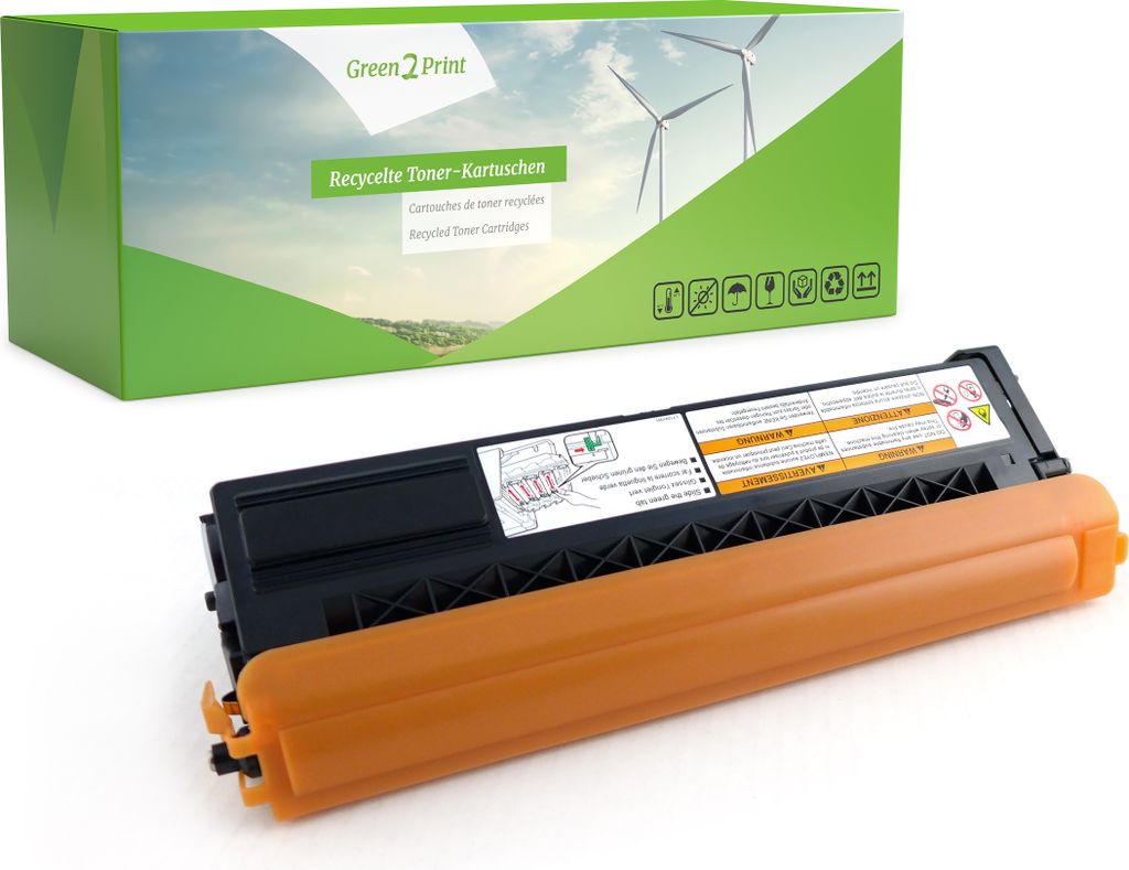Green2Print Tóner cian 1800 páginas sustituye a Brother TN-421C Tóner apto para la Brother DCP-L8410CDW, HL-L8260CDW, HL-L8360CDW, HL-L8690CDW, ...