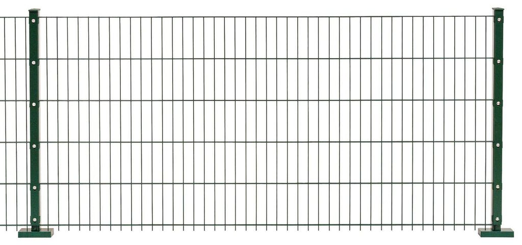 Doppelstabmattenzaun David 6/5/6 mm - Ausführung: grün Produktbild 