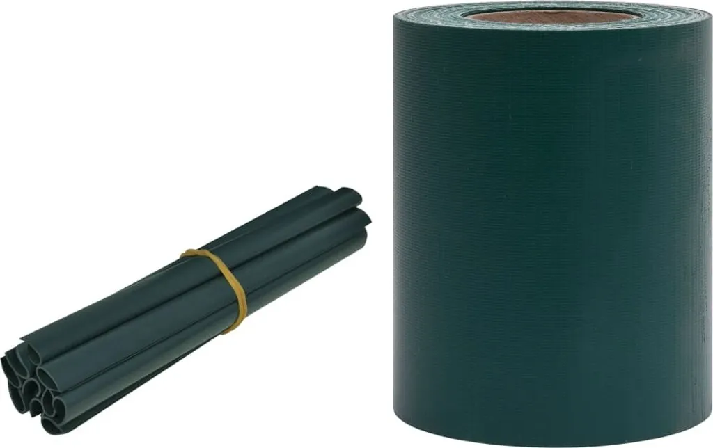 Schermo Privacy PVC Verde Opaco 35x0,19m | Design e Protezione