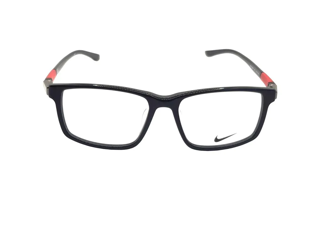 Monture Nike 7924AF 016 Lunettes Légères et Robustes en Acétate Noir