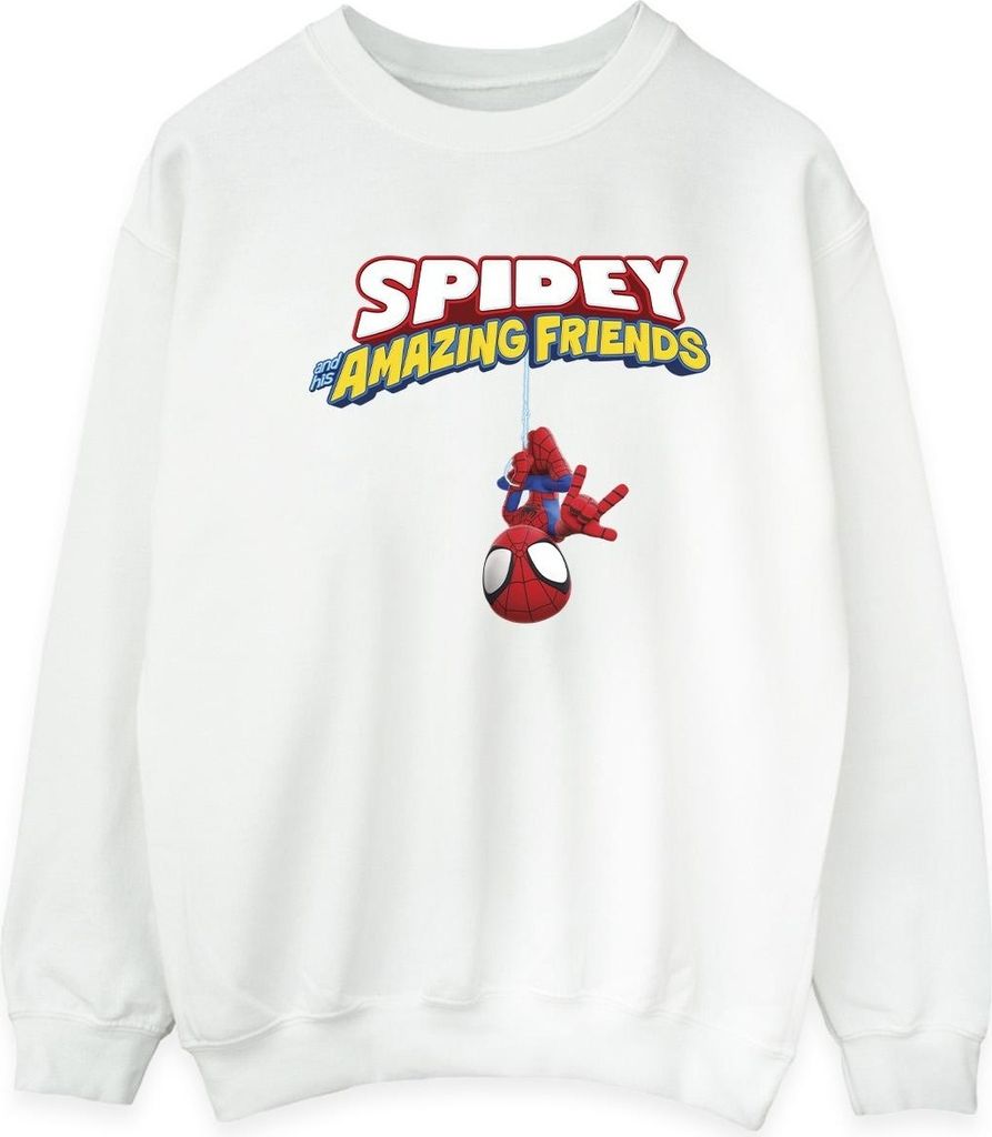 Marvel - "Hanging Upside Down" Sweatshirt für Herren BI44783 (L) (Weiß)