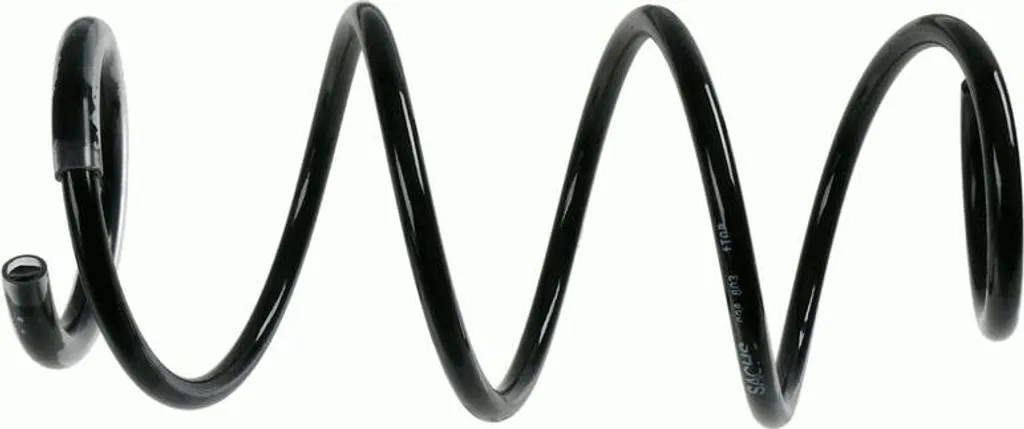 Ressort de suspension robuste SACHS 998 803 - Acier spécial traité OE