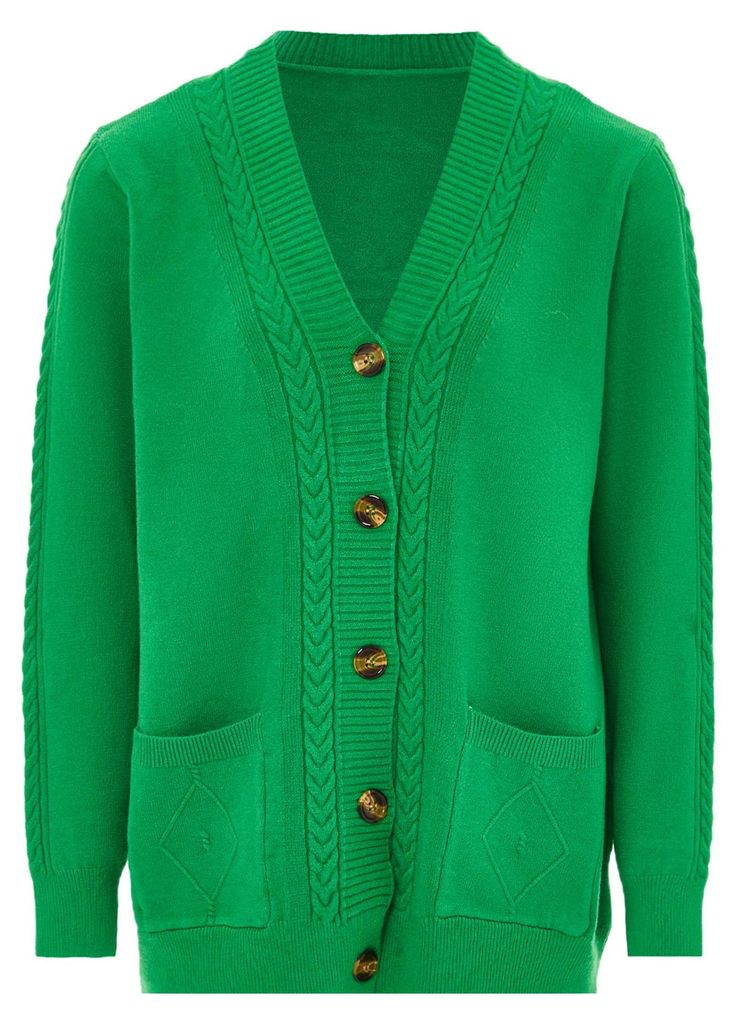 dulcey damen strickjacke - Grün, XS/S