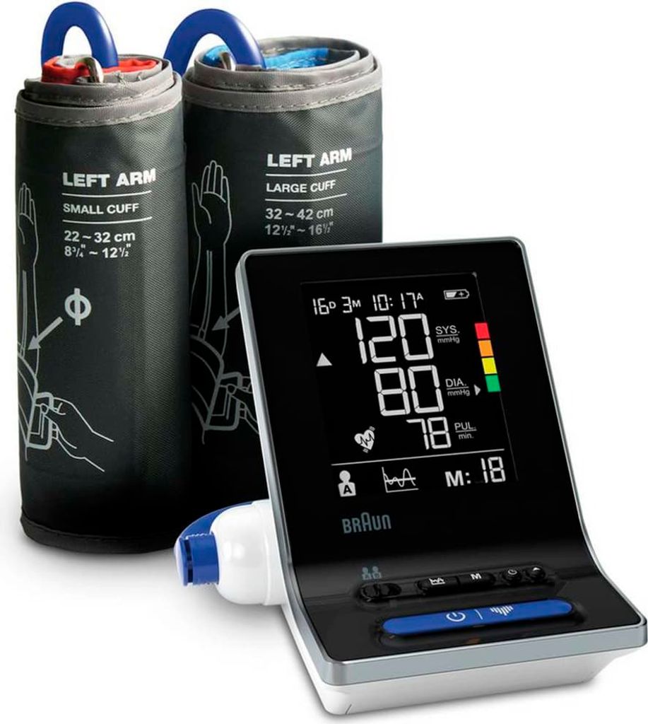 Braun Blutdruckmessgerät Gesundheitsgeräte ExactFit 3 Produktbild 