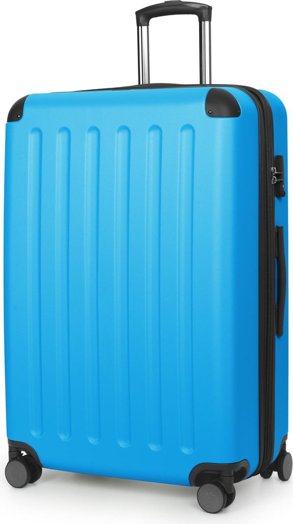 HAUPTSTADTKOFFER - Spree Großer Koffer erweiterbar XL Trolley Aufgabegepäck, Check-In Luggage Hardcase, Reisetrolley 4 Rollen, TSA, 75cm, 119 L,H...
