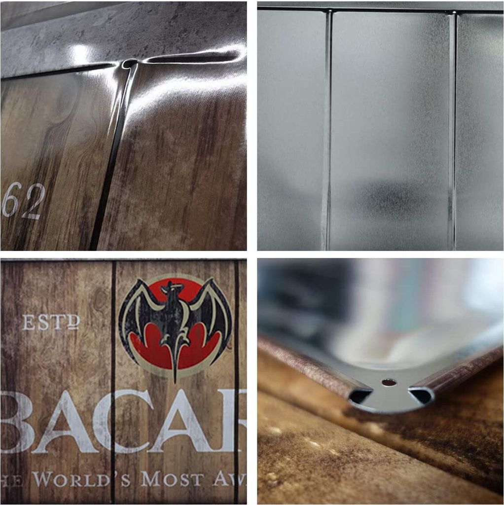 Nostalgic-Art - Plechový talíř 30 x 40 cm - Bacardi - Logo Obrázek produktu 3