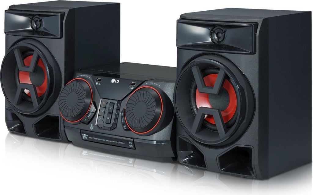 LG CK43N Soundsystem, 300 W, Bluetooth, USB, AUX-Eingang Produktbild 